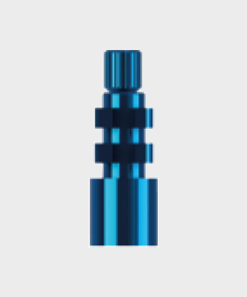 Abdruck nach Öffnung des Löffels